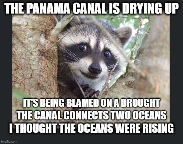2023 dry ocean rising --that dont make no sense at all.