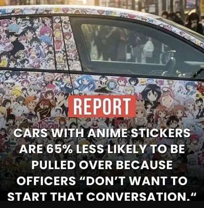 Anime-stickers.