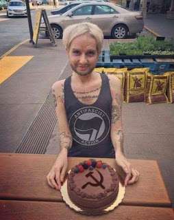 Antifa cake.