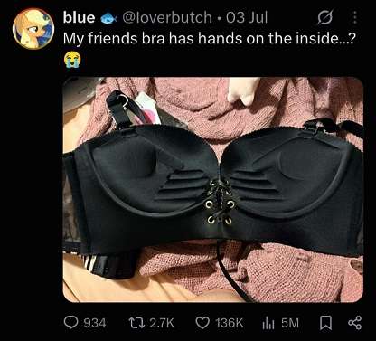 Bra-hands.