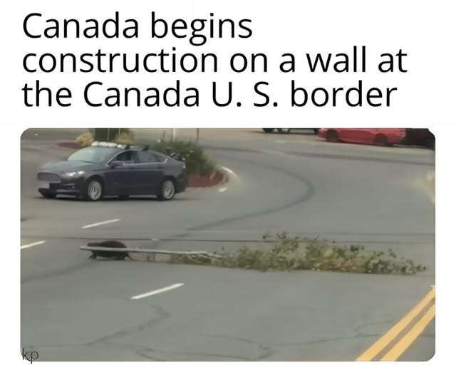 Canada border wall.