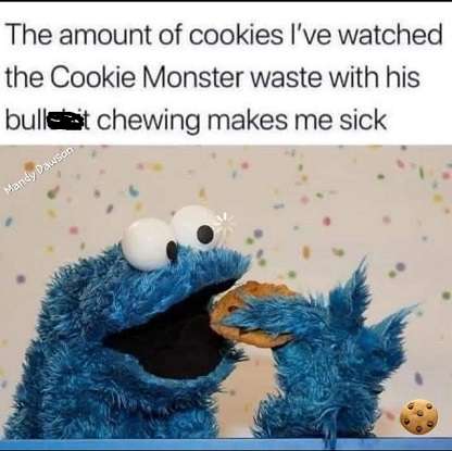 Cookie-monster.