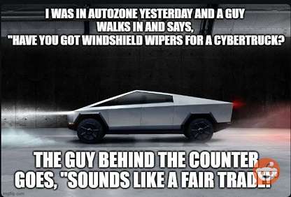 Cybertruck.