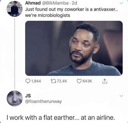 Flat-earther.