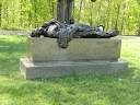 Getttysburg PA Louisiana statue fallen soldier.