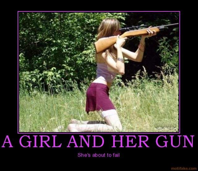 Girl And Gun.