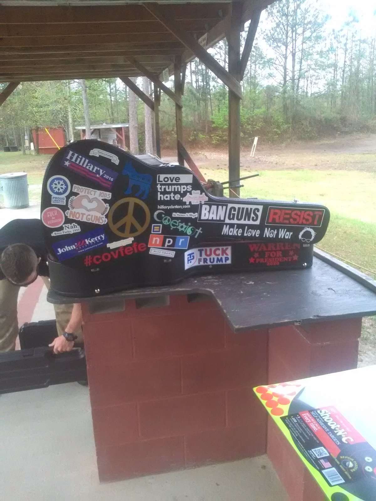 Guitar case.