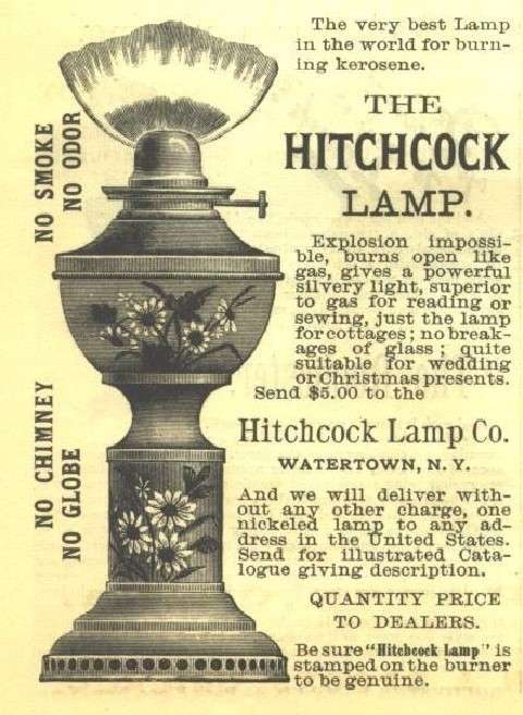 Hitchcock lamp.