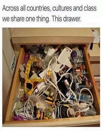 Junk-drawer.