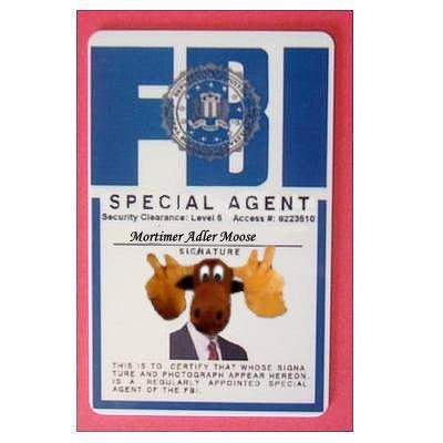 Mortimer Adler Moose FBI Specia; Agent.JPG