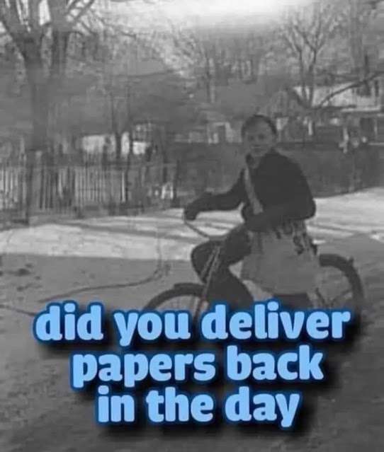 paper boy.
