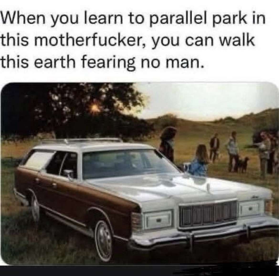 Paralell park.