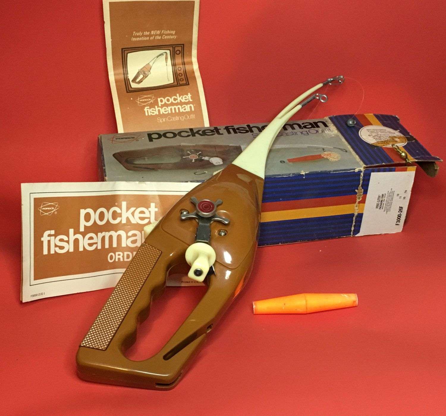 Pocket fisherman.