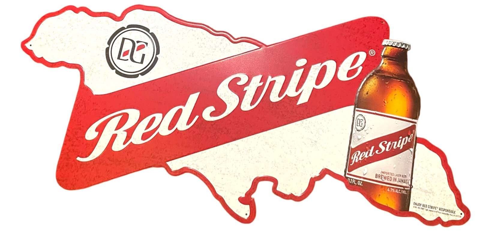 Red Stripe.