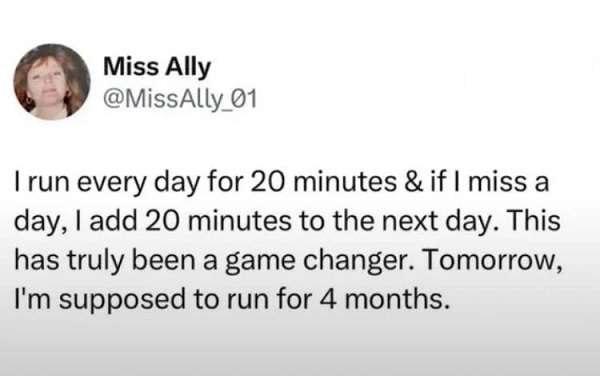 Running.