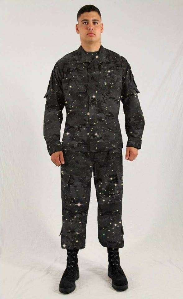 space uniforms.
