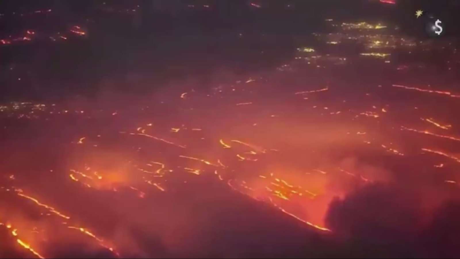 Texas fire from DEW.