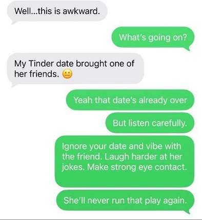 Tinder-date.