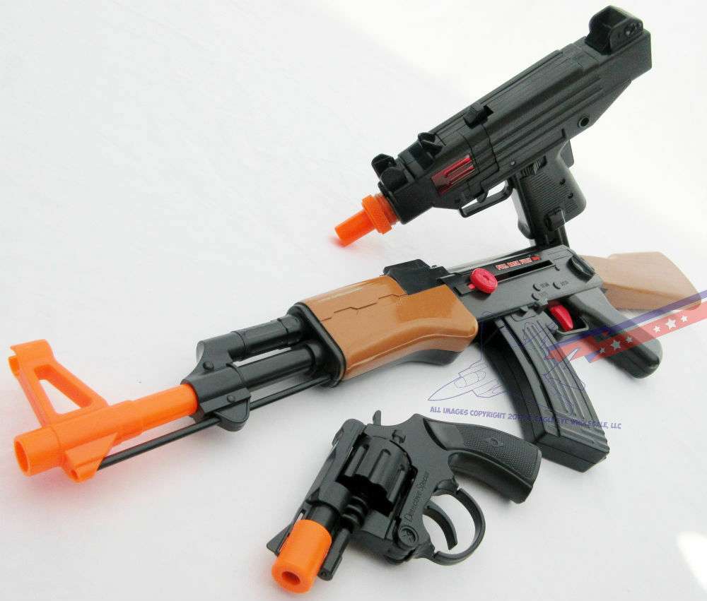 toy guns.