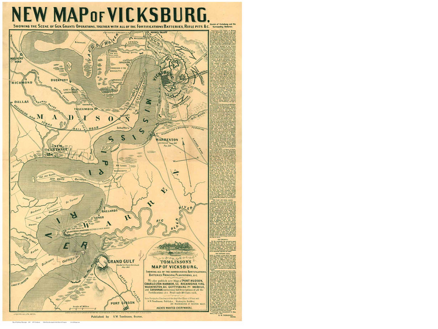 Vicksburg Mississippi.