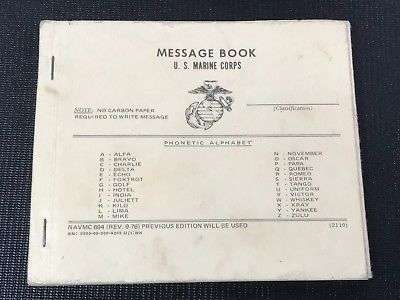 Vintage-US-Marine-Corps-Field-Message-Book.