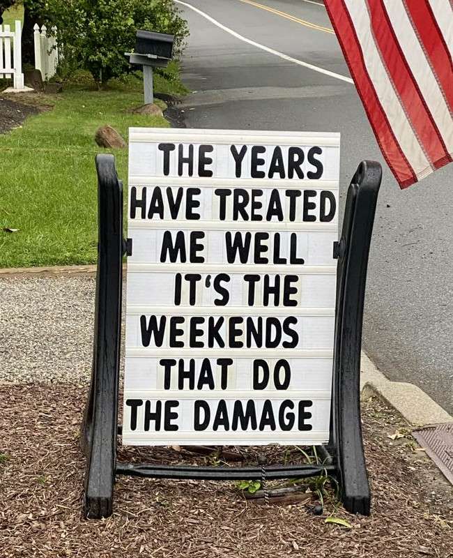 Weekends.