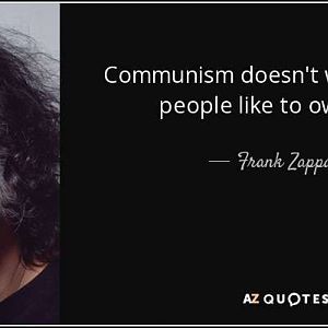 Zappa on communism