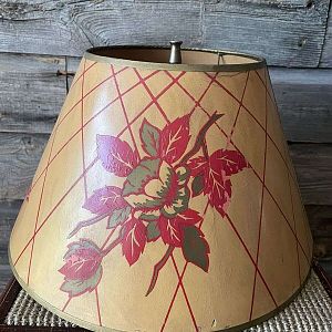 Coleman Parchment Shade Red