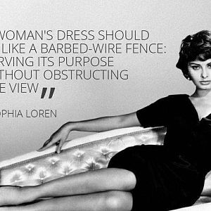 Sophia Loren Dress