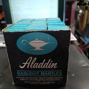 Vintage Aladdin gaslight mantles
