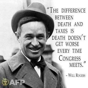Will Rogers On Taxes