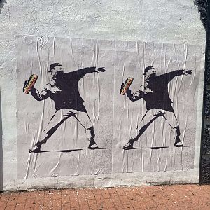 "Banksy" Hoagie Thrower
