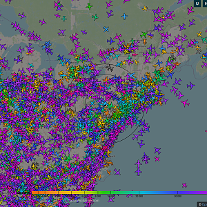 High Air Traffic 9/4/25