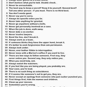 Gibb's list