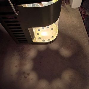Punctured plate light
