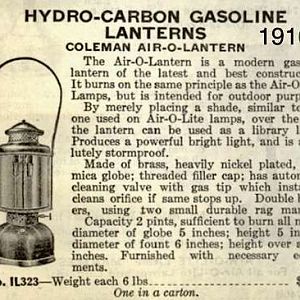 Coleman Ad 1916