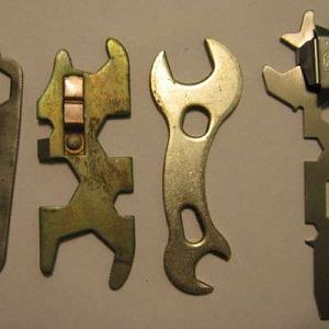 Military stove wrenches Coleman, Aladdin, Preway