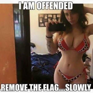 Anyone offended by the flag?