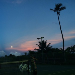 Tennis full moon
