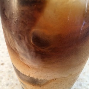 Iced cold pressed coffee