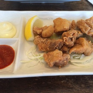 Appetizer lunch - chicken karaage