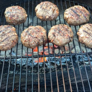 Kiawe grilled hamburger steaks