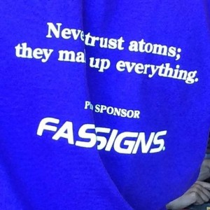 Never trust atoms
