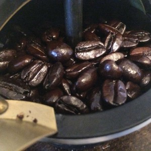 Small batch, hand crafted, 100% Ka'u dark roast coffee beans.