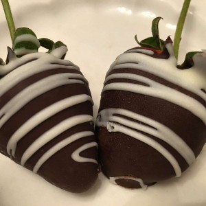 Hand dipped strawberries