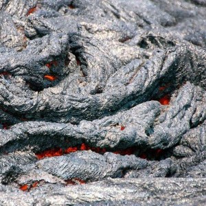 Angry lava bad boy face by Clark Little