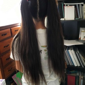 Sassy ponytails