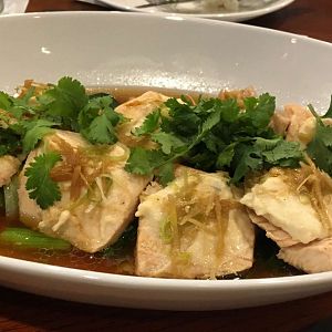 Chinese Style Steamed Opah
