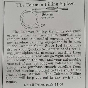 From 1925 Coleman hardware catalog