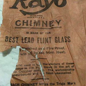 Rayo chimney tissue paper wrap